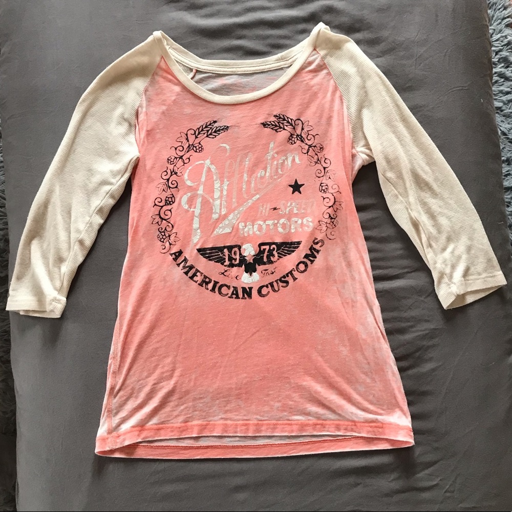 Affliction graphic tee